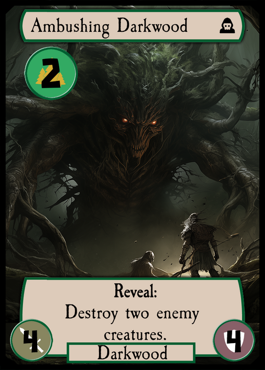 Ambushing Darkwood Promo Card