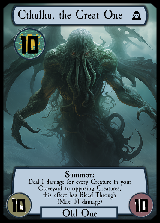 Cthulhu, The Great One Promo Card