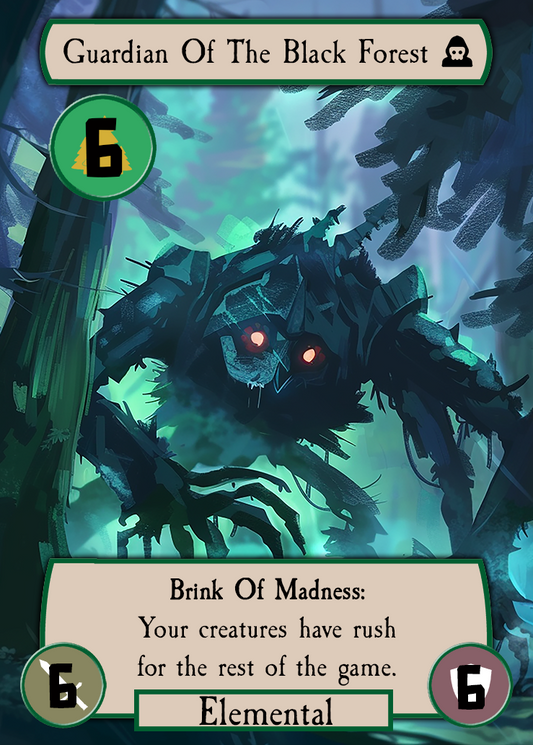 Guardian Of The Black Forest Promo Card