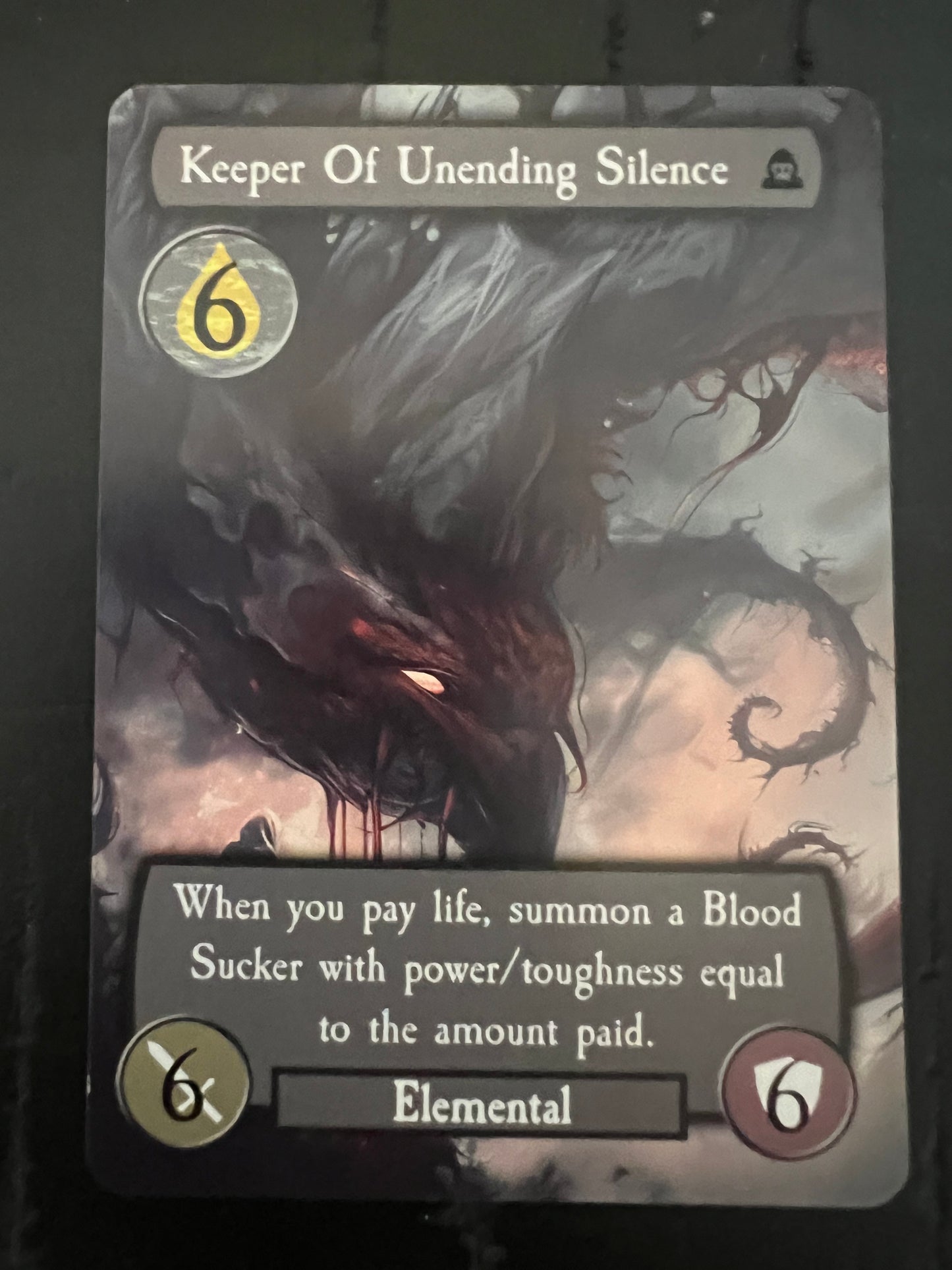 Keeper Of Unending Silence Promo Card