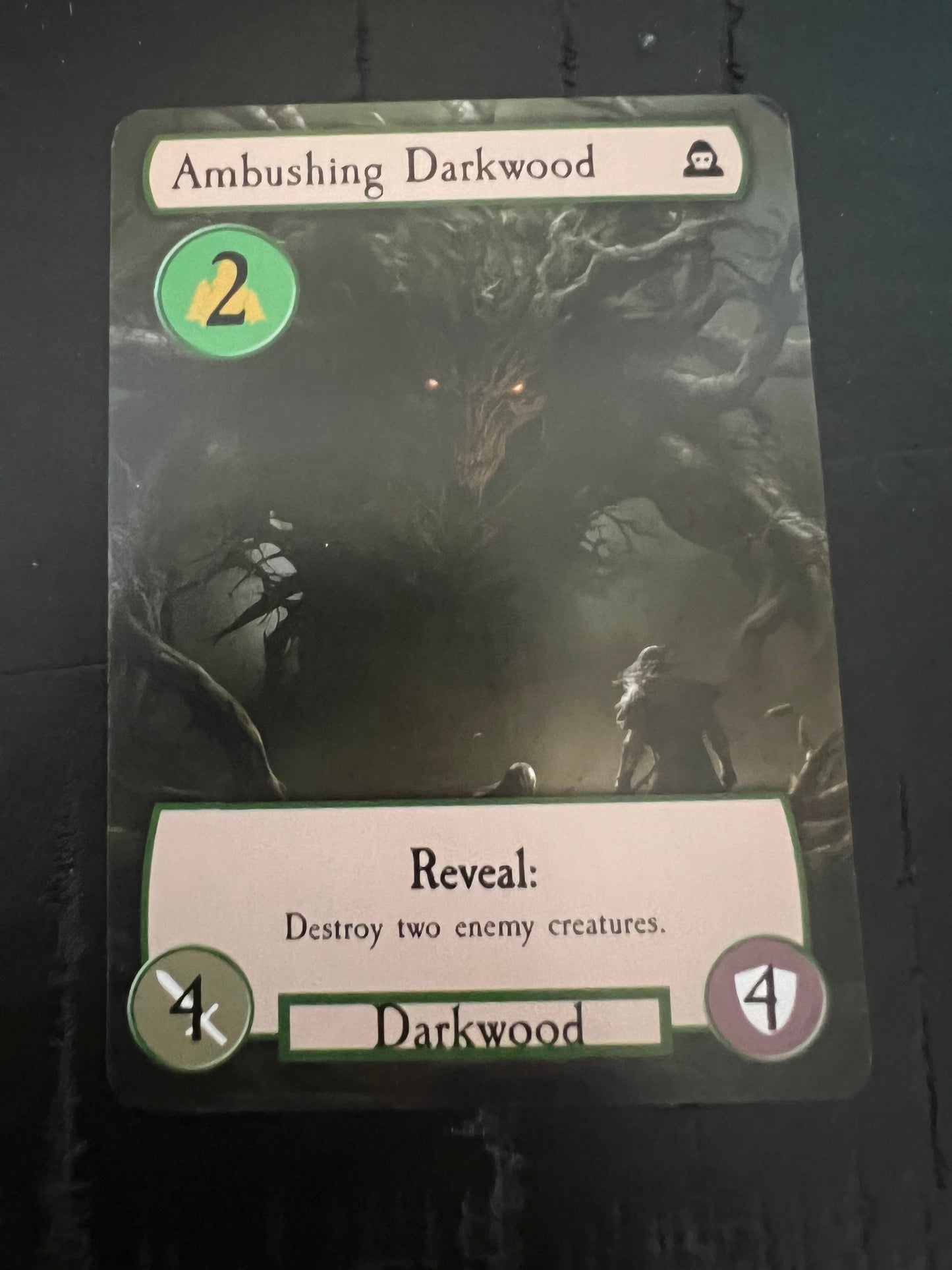 Ambushing Darkwood Promo Card