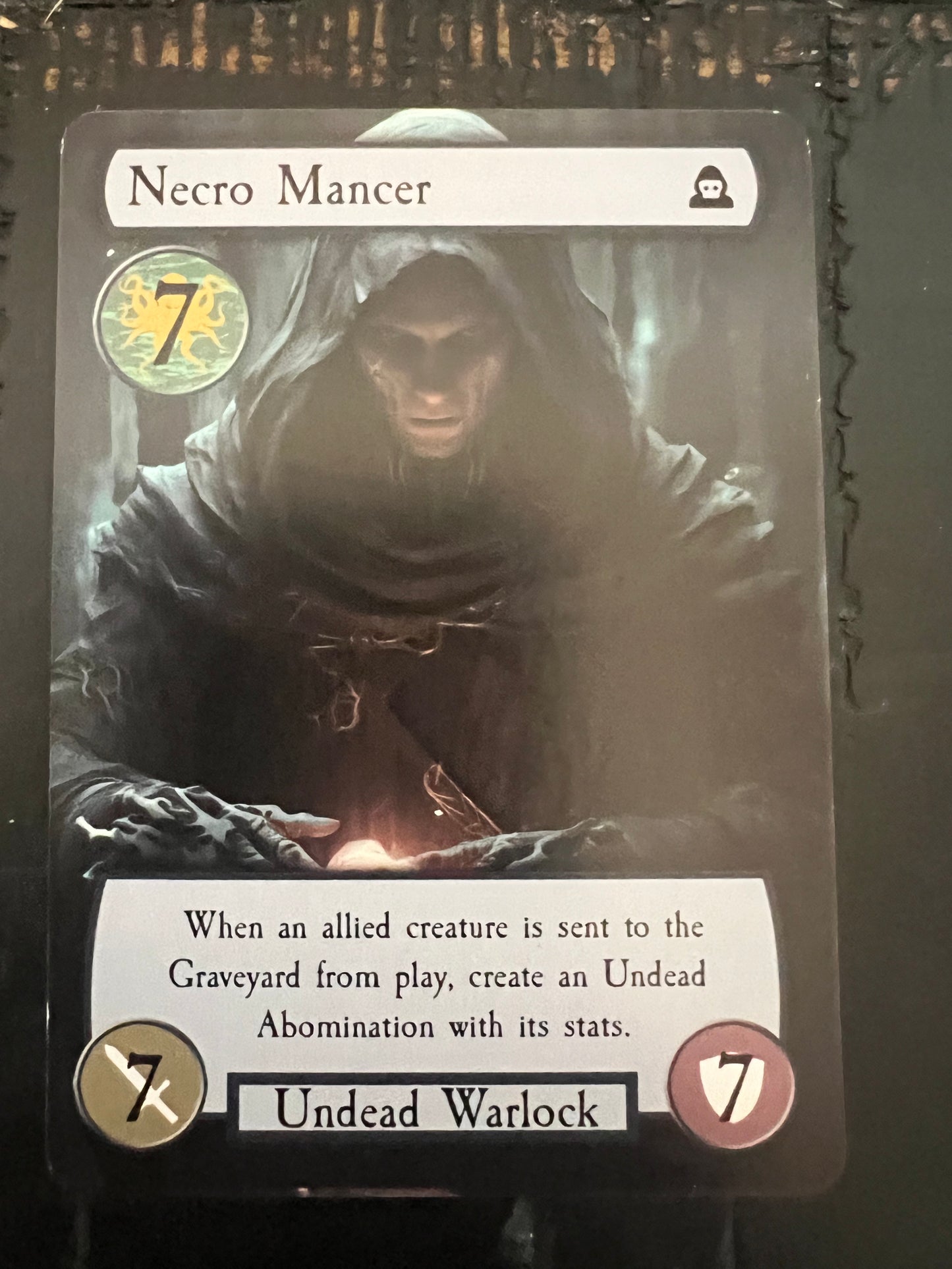 Necro Mancer Promo Card