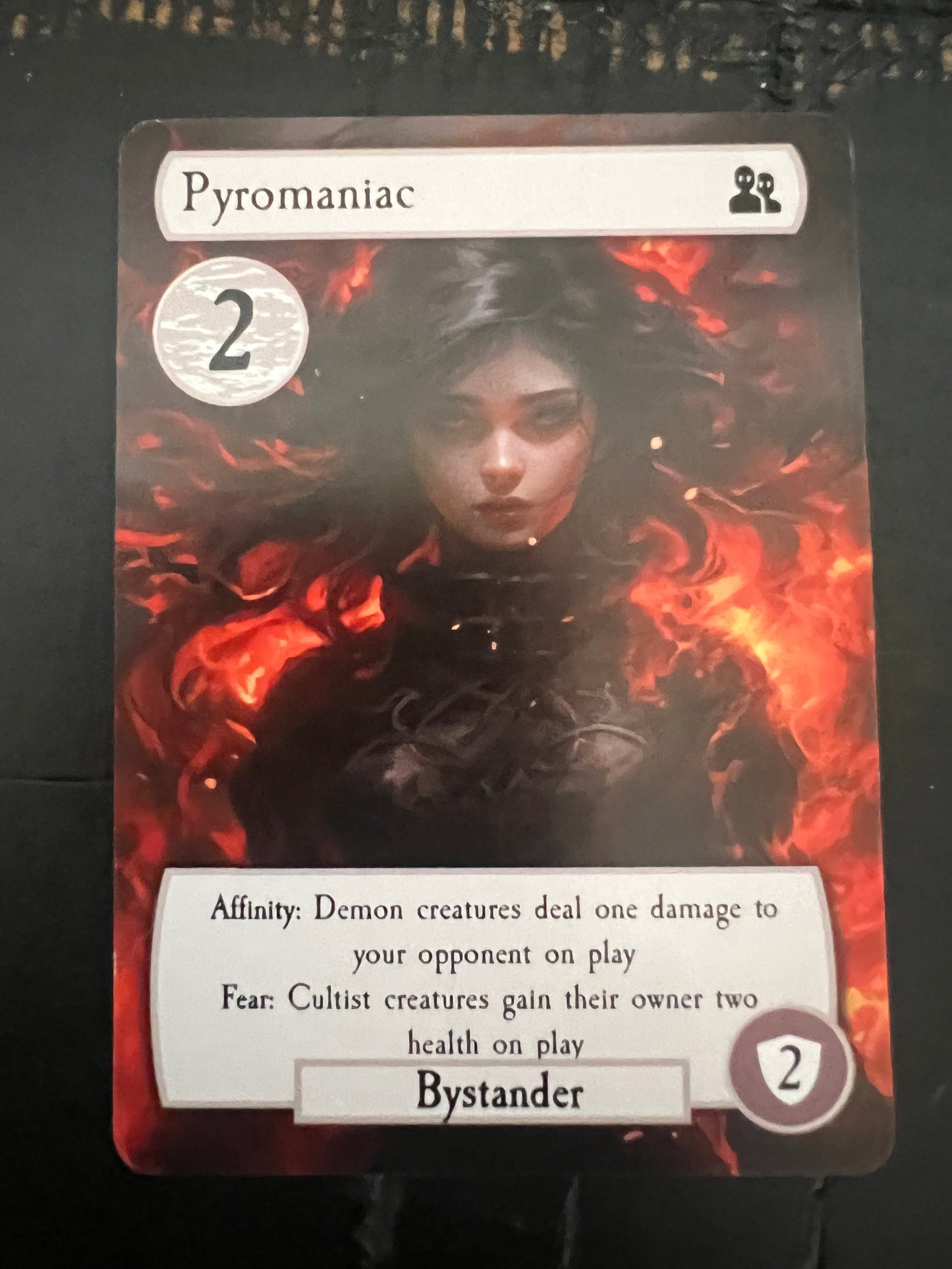 Pyromaniac Promo Card